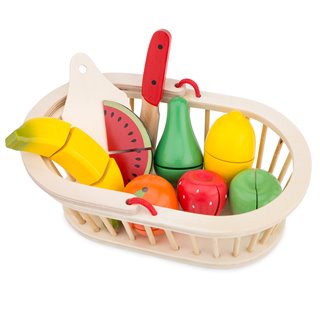 New Classic Toys - Cutting Meal - Fruit Basket